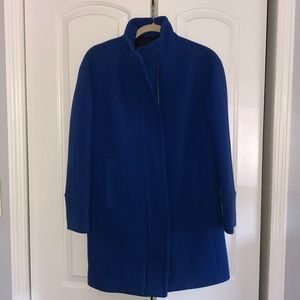 J. Crew Royal Blue Coat